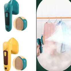 Micro Steam Iron Handhållen Garment Steamer ROSA Pink