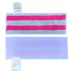 Mikrofiberduk EasyFix Rosa – Hög Absorptionsförmåga | Kardborrefäste | Ersättningsdel för Karcher SC2, SC3, SC4