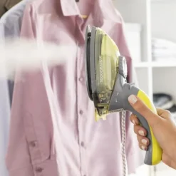 Mini-Strykjärn med Ånga - 2-i-1 Gul