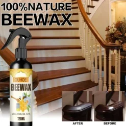 120ML Möbel Bivax Spray Återställ Glans Funitures Dimspray för Trämöbler 120ml