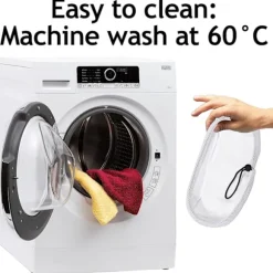 Morphy Richards 720020 720021 720502 9-i-1 Ångrengöringsmopp - Paket med 4 Rengöringsdukar för Hårda Golv