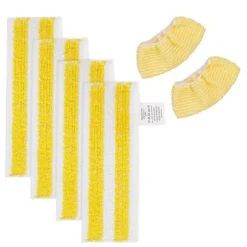 Ångmoppdynor för Kärcher EasyFix SC2 SC3 SC4 Ångrengörare [DB] 39 Yellow