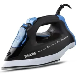 Ångstrykjärn - KUKEN - Modell 2600 W - Sula i rostfritt stål - Ångutsläpp 140 g/min - Vattentank 320 ml Flerfärgad