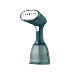 Ångstrykjärn, steamer med 350 ml vattentank, bärbart resestrykjärn, för resor Dark Green