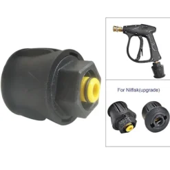 NY Högtryckstvätt Adapter Set Adapter Kit, M22 Anslut Snabbkoppling För Nilfisk Accs Delar (FMY)