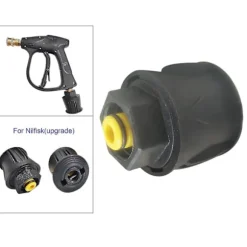 NY Högtryckstvätt Adapter Set Adapter Kit, M22 Anslut Snabbkoppling För Nilfisk Accs Delar (FMY)
