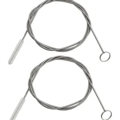 2-pack 152 cm lång piprensare flexibel rörrengöringsborste kylskåpsrengöring [JUN]