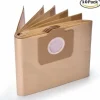 10-pack 6.959-130.0 pappersdammsugarpåse A 2201/2204/2504 kompatibel med Kärcher WD3 WD3P våt- och torrdammsugare ersättning/NC/