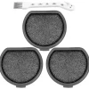 4-pack Borstar och Tvättsbara Motorfilter för Qx9-1-50ib Askqx9 Filter Dammsugare Delar Tillbehör
