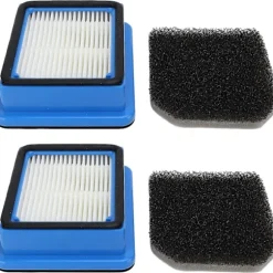 2-pack dammsugarfilter ersättningsdelar för Electrolux Q6 Q7 Q8 Wq61 Wq71 Wq81