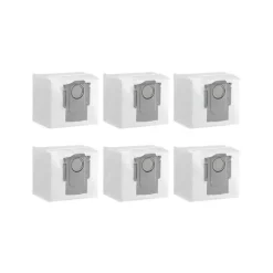 6-pack Dammsugarpåse för robotdammsugare Q5+ / Q7+ / Q7 Max+ / S7 Maxv Ultra / G10s / T8 Plus