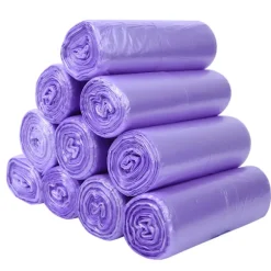 10-pack Engångs soppåsar 63x46cm för kök kontor toalettavfall