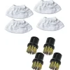 10-pack Ersättningsdynor för H2o H20 Mop X5 Ångrengörare Ångmoppduk