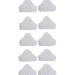 10-pack Ersättningsmopp Mikrofiberduk För H2o Mopp X5 Triangulär Drag-XinHan