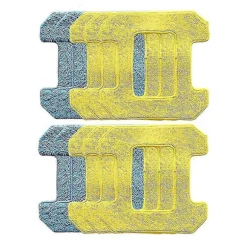 10-pack Hobot 298 Fönsterputsningsrobot Tillbehör Trasor Mikrofibermaterial Våta Moppdynor