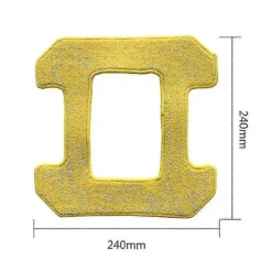 10-pack Hobot 298 Fönsterputsningsrobot Tillbehör Trasor Mikrofibermaterial Våta Moppdynor