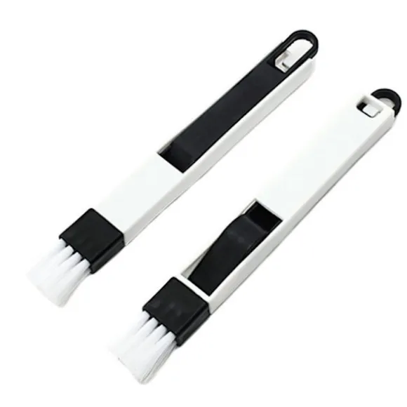 *2-pack 2-i-1 rengöringsborste för fönsterluckor, små ventilationsluckor,*