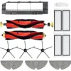 14-pack kompatibelt med Roborock S6 S6 Maxv S6 Pure S5 S5 reservdelar null ingen