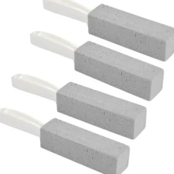 4-pack pimpsten toalettrengöring med handtag, ren sten köksbadrumsvask Hem