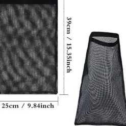 2-pack Torktumlare Luddpåsar Luddfilter Ludd Dammpåse för Utomhus Torktumlare Fångar Ludd och Damm