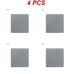 1~5PCS tum tjock strykullsdyna Bärbar högtemperaturbeständig strykbräda Effektiv ullpressmatta för resor Style A 4pcs