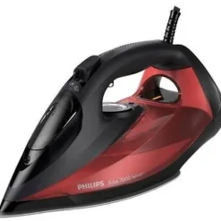 PHILIPS - Strykjärn - 2800W - 50gr/mn - ångpust 250gr/mn - Serie 7000 Azur - svart/röd - DST7022.40 Svart och röd