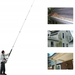 PowerReach ProMax 6.3M Teleskopisk Tvättlans – 4000 PSI | 7 Munstycken | Kompatibel med M22, QC 3/8