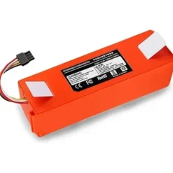 QU*Robot Dammsugare Batteri BRR-2P4S-5200S, Kompatibelt med Roborock, S55 S60 S65 S50 S51 S5 MAX S6, Ersättningsbatteridelar
