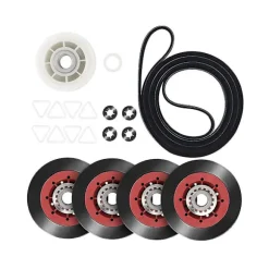 4392067rc 27" torktumlare reparationskit för Wpw10314173 trumma 661570v rem 279640 spännrulle reparationskit