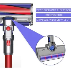 Rengöringshuvud för Dyson-modeller V7 V8 V10 V11 Sladdlös dammsugare Tillbehör för parkettgolv