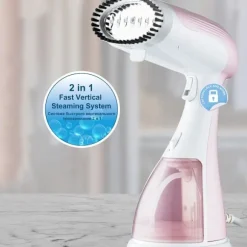 Resesteamgenerator - Rosa, 1500W Bärbar Resjärn, Utmärkt