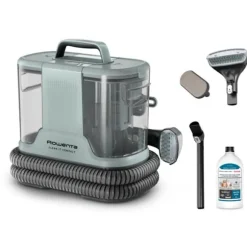 Rowenta, Clean It Compact, Shampouineuse, Détacheur, Nettoyeur portable, Design kompakt, IN3020F0 Eukalyptus
