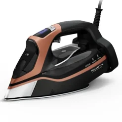 Rowenta Steamforce Pro, Ångstrykjärn, Effekt från en ångstation, 3 200 W, DW9520D1 Svart / Koppar