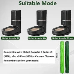 S9 Delar för iRobot Roomba S9+ (9550) S9 (9150) Robot Borstrulle