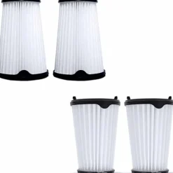 Sats med 4 ersättningsfilter för AEG CX7-2 och Electrolux Ergorapido dammsugare (AEG AEF150, Electrolux EF150)