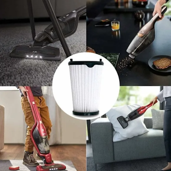 Sats med 4 ersättningsfilter för AEG CX7-2 och Electrolux Ergorapido dammsugare (AEG AEF150, Electrolux EF150)
