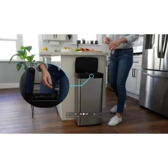 Sensor Sopkorg Automatisk Beröringsfri Kök Sopkorg