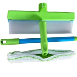 Silikon Vattenblad Rengöringsset Återanvändbara Glasrengöringsverktyg med Silikonskrapa Mikrofiber Skrubber för Professionell Bilvård (FMY){FY} Green | Fyndiq