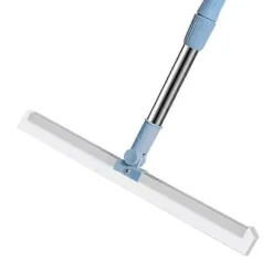 Silikonskrapa för badrumsgolv, blå, 52 cm