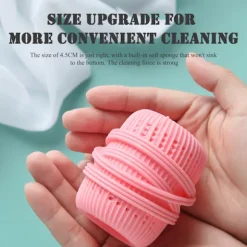 Sköljmedel Ball Dispenser Återanvändbar mjuka kläder Tvättbollar för tvättmaskin 3 Colors