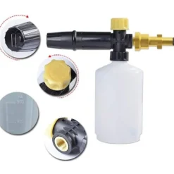 Skumkanon 1/4'' 600ml Högtryckstvätt Justerbart Munstycke Passar-för Karcher K-serien-Biltvätt-Husdjursbad