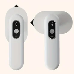 Sladdlös Handhållen Mini Strykjärn - Portabelt och hopfällbart stryksystem med 90° roterande stryksula och litiumbatteri (ingen kontakt krävs), vit. White | Fyndiq