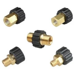 Snabbkopplingsadapter M22 X 1,5 mm Hane till 3/8'' Hane Högtryckstvättanslutning
