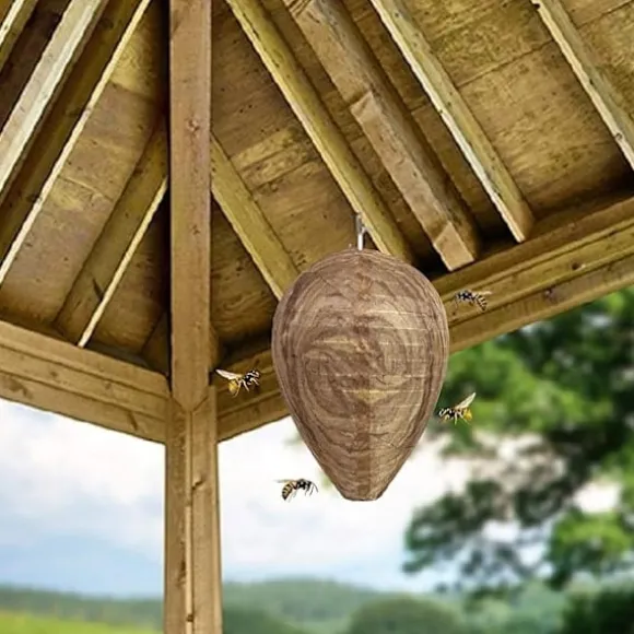 (Specialerbjudanden) 4 st getingfällor giftfritt pappersbete, avskräckande för bin - Getingbo