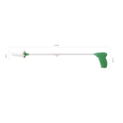 Spindelfångare, Extra lång insektsfångare med handtag för säker och human borttagning av spindlar och insekter folding green 78.5cm