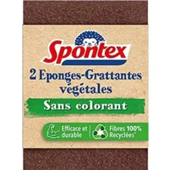 Spontex/ Färgfri/ Diskborste/ 2 stycken