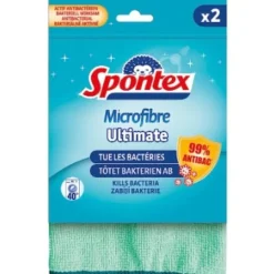 Spontex Ultimate Mikrofiberduk 30x30 cm - Högkvalitativ Tysk Imp