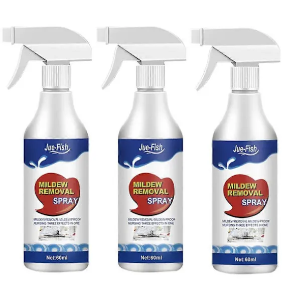 1-3st Jue-Fish Mögelspray 60ml Mögelrengöringsspray Ta Bort Mögel 3st 3pcs
