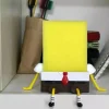 Söt tecknad svamphållare med svamp, kökssvamphållare för Spongebob, kökssvampar