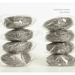 Stålull för Diskhon - 8-pack Silver